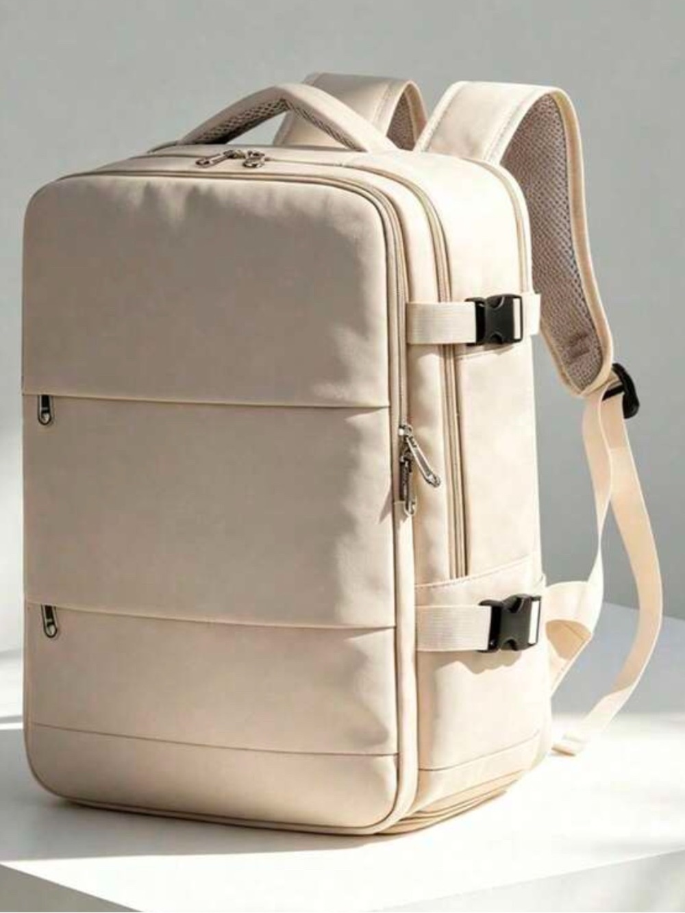 Cream Backpack - Travel & Work